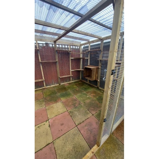 Freestanding Waterproof Catio Enclosure 12FT X 8FT X 8FT Tall